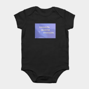 How Can I Love You Baby Bodysuit